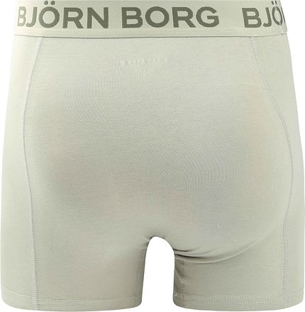 Bjorn Borg Boxers 3Pack Stretch Green