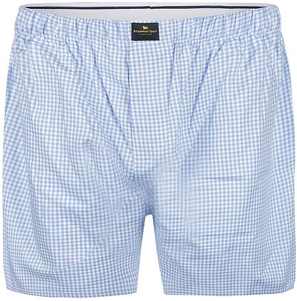 Steppin' Out Boksershorts Vichy Blå