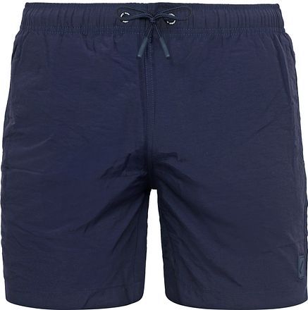 Suitable badebukse ensfarget marineblå