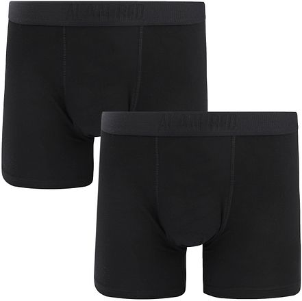 Alan Red Boxer Zwart 2-Pack