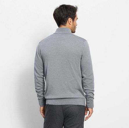 OLYMP Cardigan Laine Gris