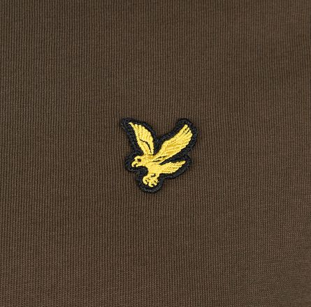Lyle and Scott Olivengrønn T-skjorte