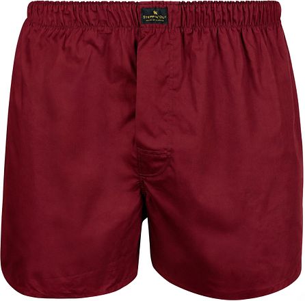 Steppin' Out Boxershort Poplin Red