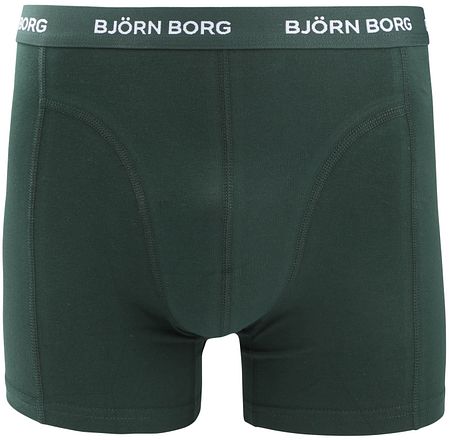 Björn Borg Bomullsstretch Boxershorts 3-pack Flerfärgad