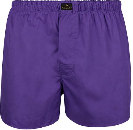 Steppin' Out Boxershort Poplin Purple