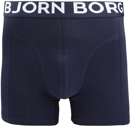 Björn Borg Boxers Lot de 3 Bleu Foncé