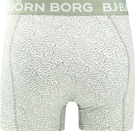 Bjorn Borg Boxers 3Pack Stretch Green