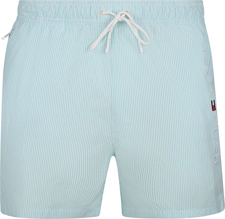 Tommy Hilfiger Swimshorts Drawstring Seersucker Aqua