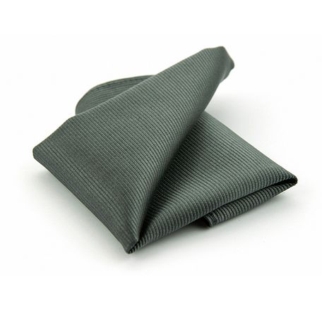 Bröstnäsduk Siden Silvergrå F53