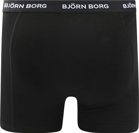 Björn Borg Bomull Stretch Bokser 3-Pakke Svart