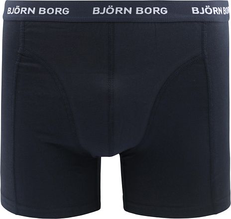 Björn Borg Boxershorts Cotton Stretch 5-Pack Blå