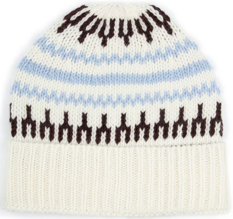 KnowledgeCotton Apparel Mössa i ull, off-white