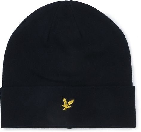 Lyle & Scott Lue i ullblanding Marineblå