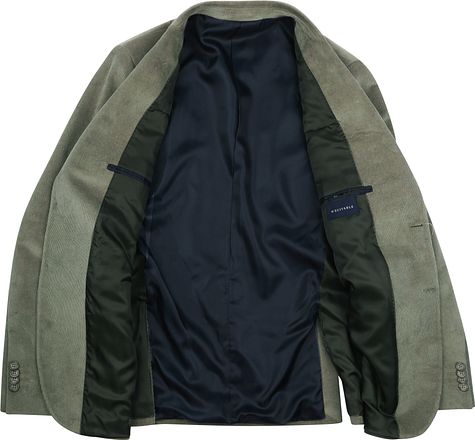 Suitable Cordfløyel Dress Grønn