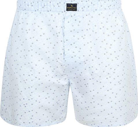 Steppin’ Out Boxershorts Flower Blå