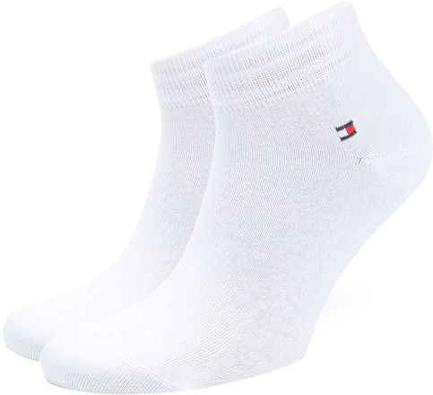 Tommy Hilfiger Sneakersokker 2-pak Hvid