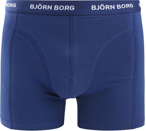 Bjorn Borg Boxers Cotton Stretch 5-Pack Bleu Gris