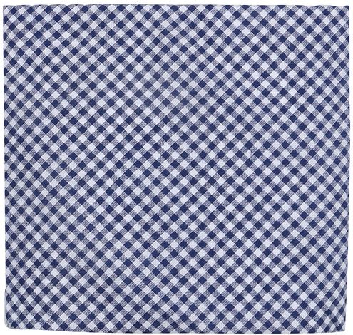 Suitable Mouchoirs Lot de 5 Vichy Bleu