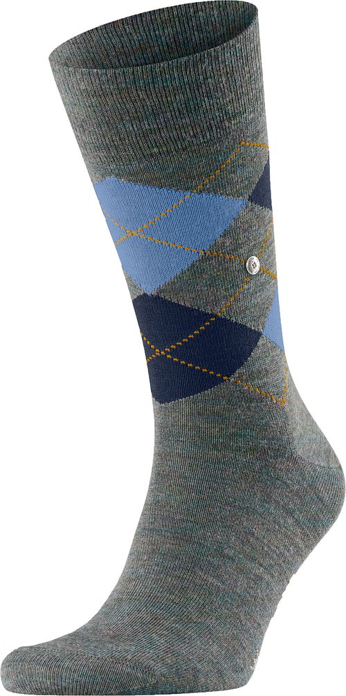 Burlington Wol Edinburgh Melange Grijs 6337 Product