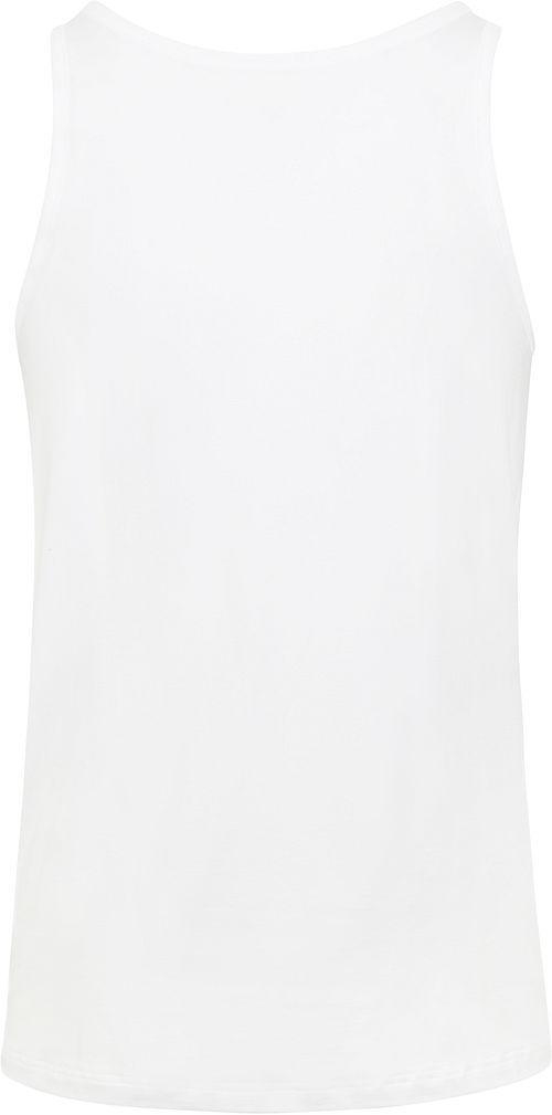 Camiseta de tirantes deportiva Mey Dry Cotton blanca Product / Achterkant