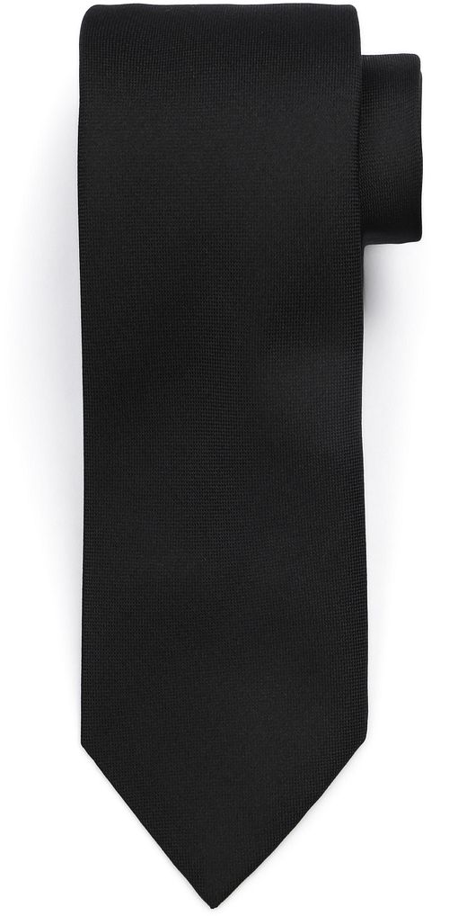 Passer Side Tie i Silke Sort Product