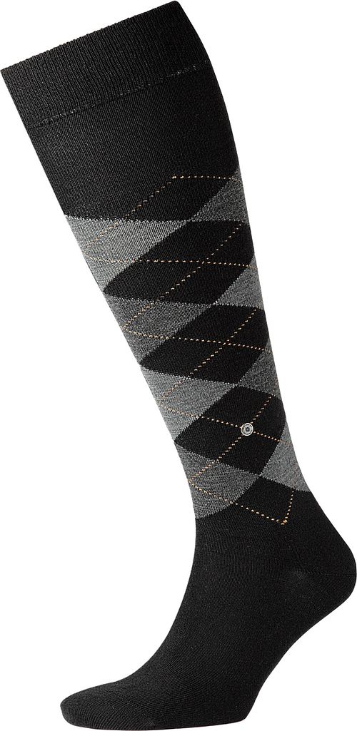 Burlington Edinburgh Kniestrümpfe Wool Blend Schwarz 3000 Product