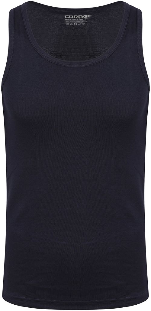 Garage Canotta Basic Stretch blu scuro Product