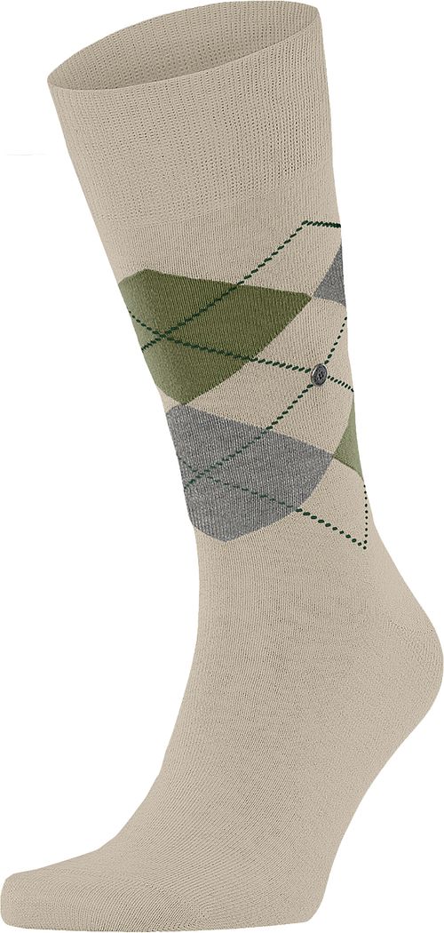 Burlington Gift Box Argyle 2-Pack Checks Black Ecru