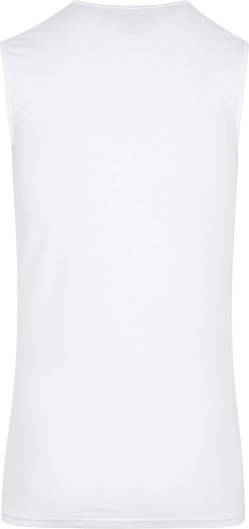Camiseta de tirantes básica Slater blanca Product / Achterkant