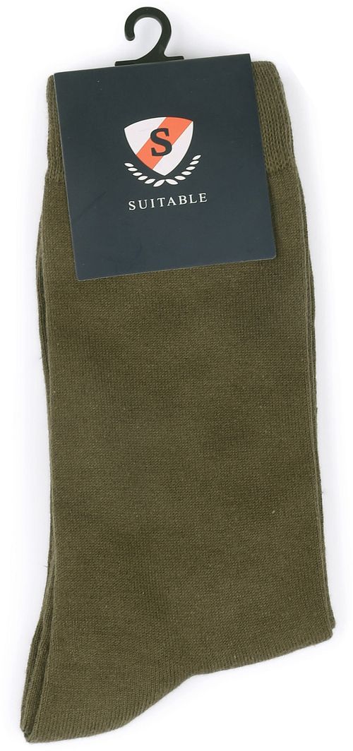 Suitable Strumpor 6-pack Bio Olivgrön Verpakking