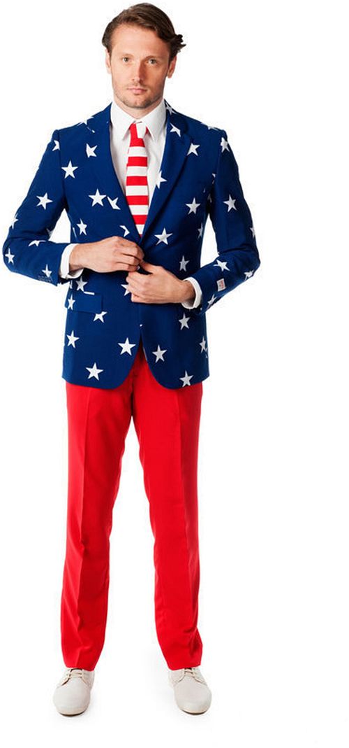 OppoSuits Stjerner og Striper Kostyme Product