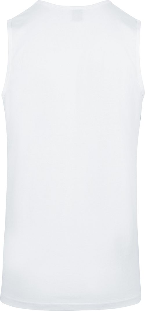 Suitable Viless T-Shirt ärmeloss Weiß 2-Pack Product / Achterkant