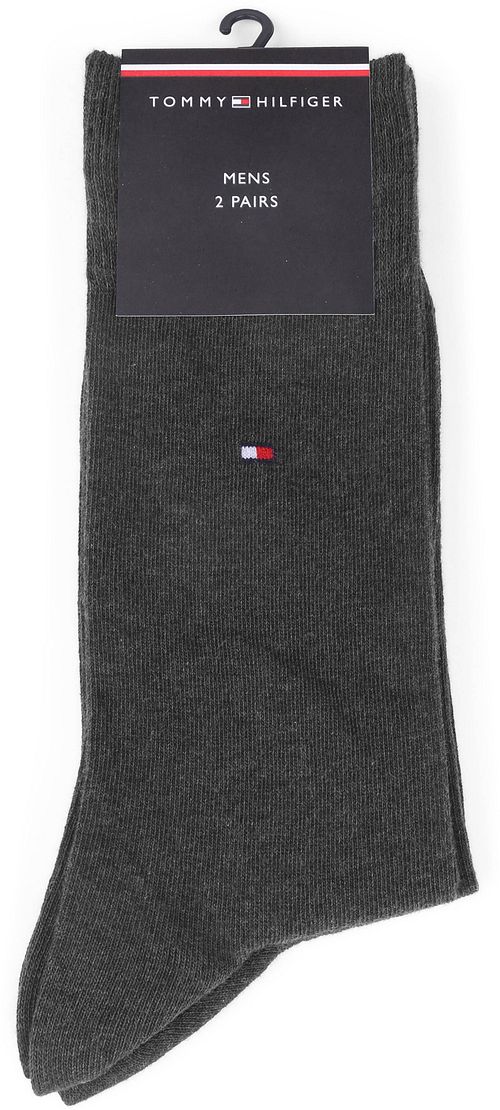 Tommy Hilfiger Classic Calze Anthracite confezione da 2 paia Product