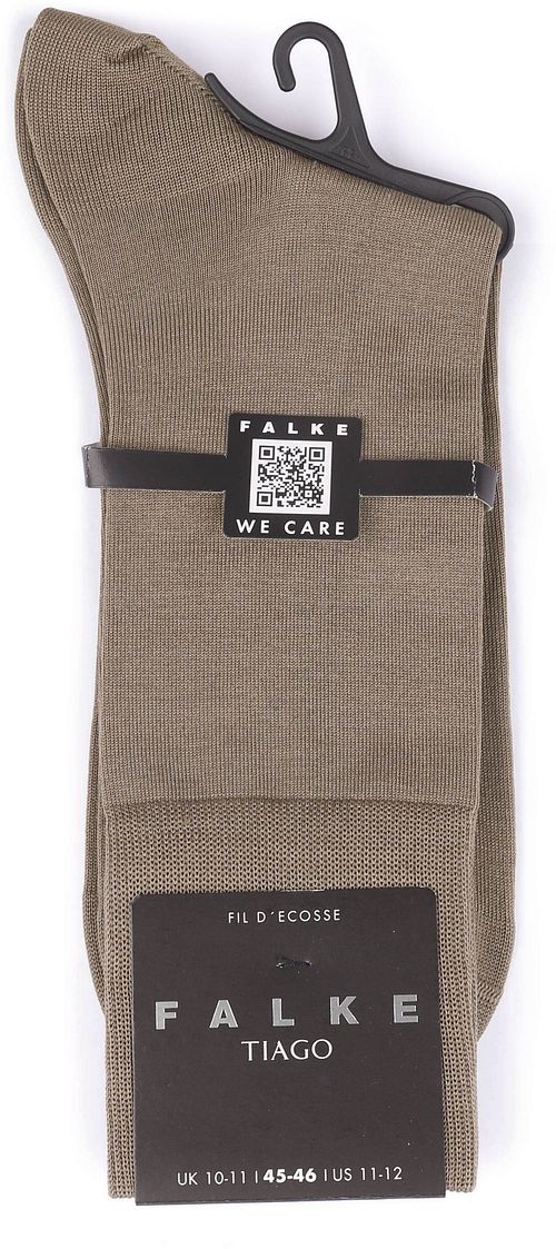 FALKE Tiago Socken Braun Verpakking