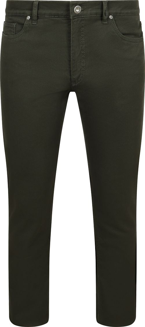 Pantalon Steppin' Out 5 poches Johnson Waffle Vert Foncé Product
