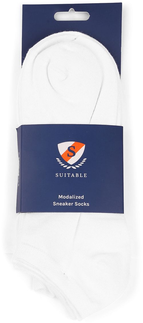 Suitable Ankelsokker 6-pakke Hvid Product / Detail
