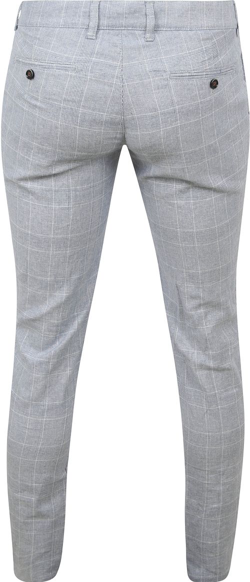 Suitable Chino Pico Rutemønster Lysblå Product