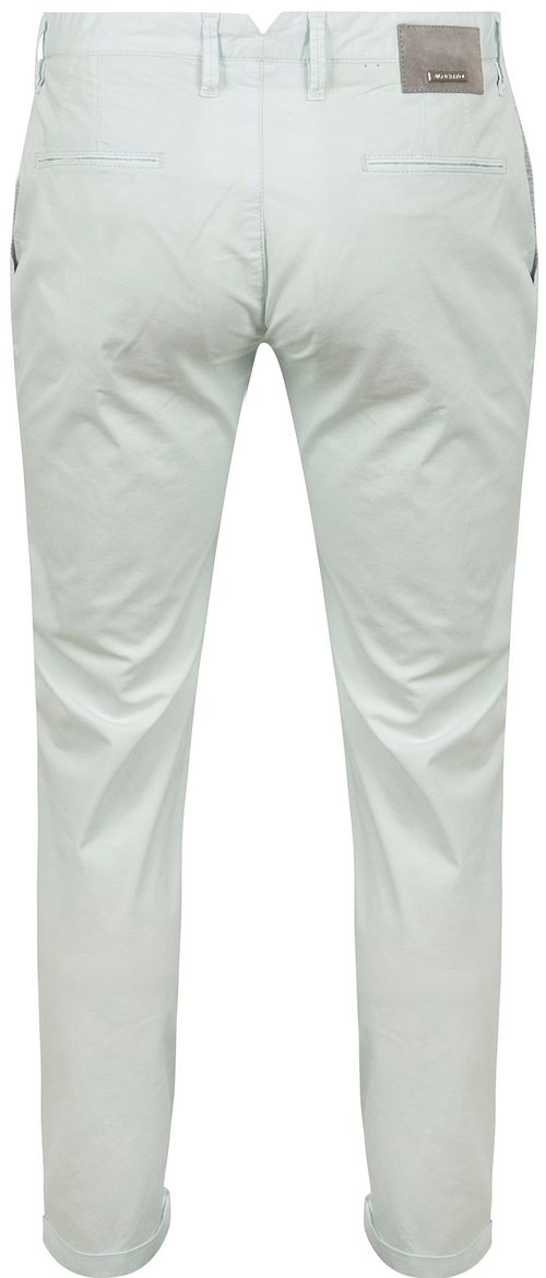 Alberto Rob Chino i Premium Cotton Ljusblå Product / Achterkant