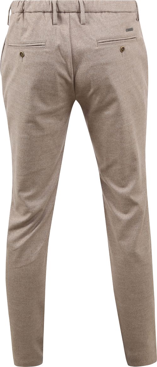 Alberto Pipe Byxa Beige Product / Achterkant
