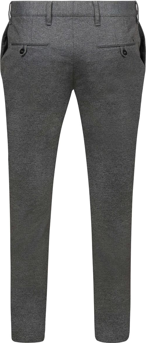 Alberto Rob New Jersey Chino Check Gris