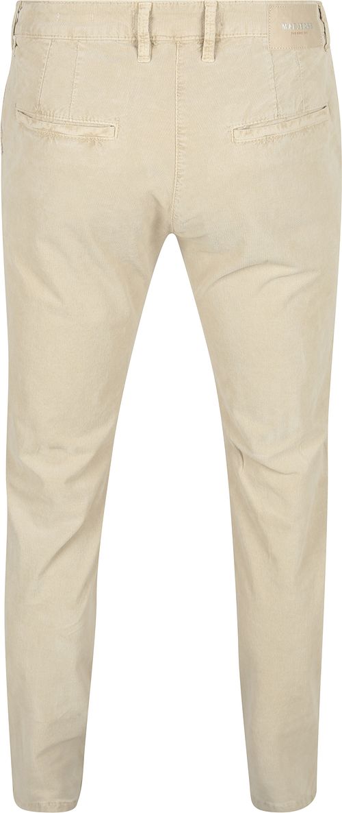 MAC Chino Griffin kordfløyel ecru Product / Achterkant