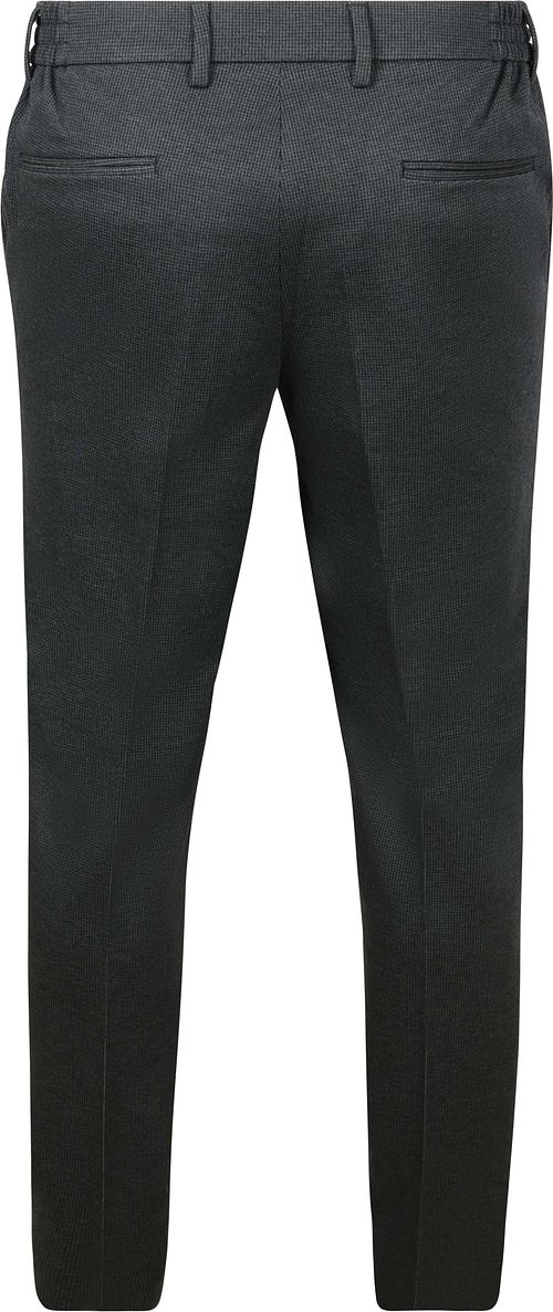 Suitable Aiden Pantalon Houndstooth Forest
