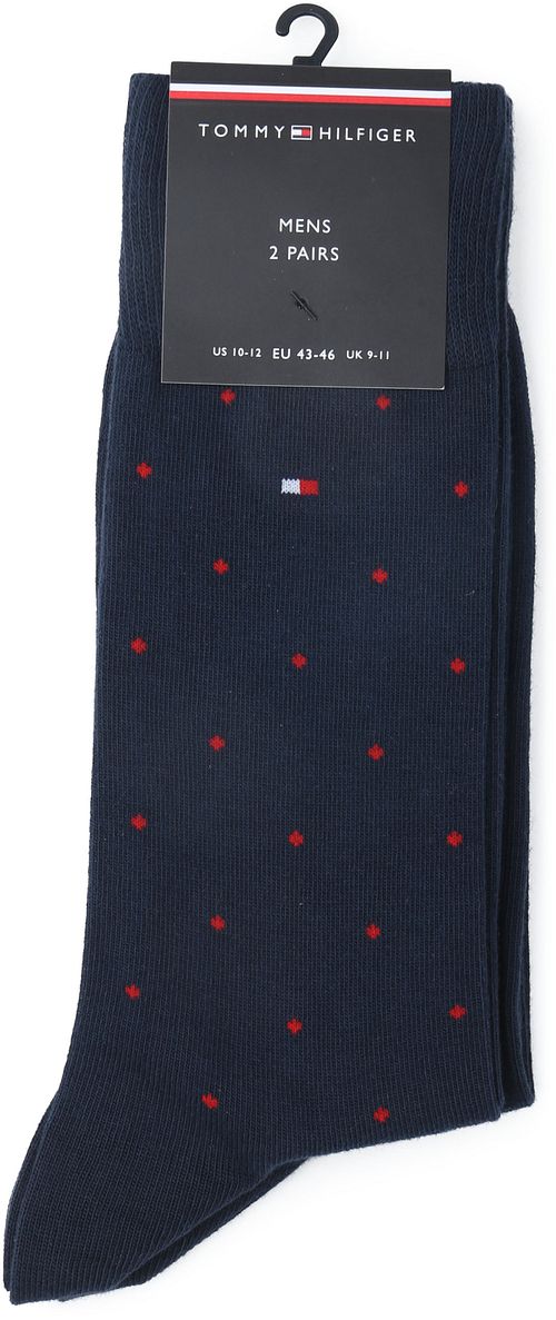 Tommy Hilfiger Calcetines Azul 002 pack de 2 pares Verpakking