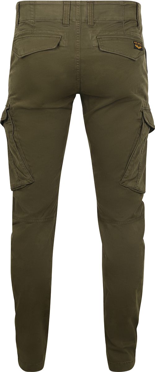 PME Legend Nordrop Pantaloni Cargo Olive Product / Achterkant