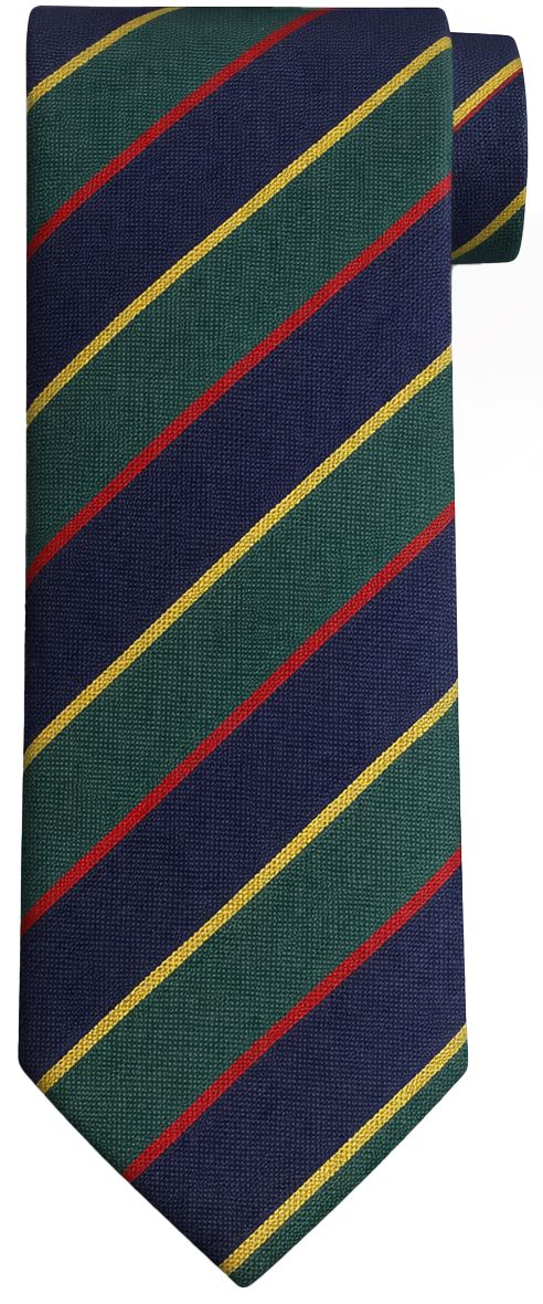 Suitable Krawatte Seide Triple Stripe Dunkelblau Product