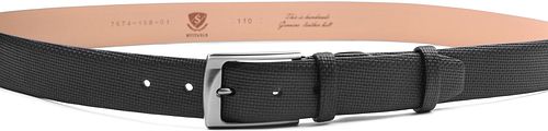 Suitable Leren Riem Print Zwart Product / Detail