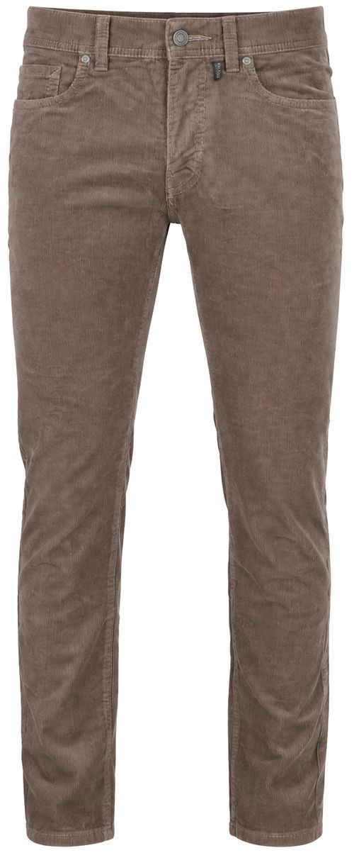 Pierre Cardin Bukser Lyon Tapered Corduroy Taupe