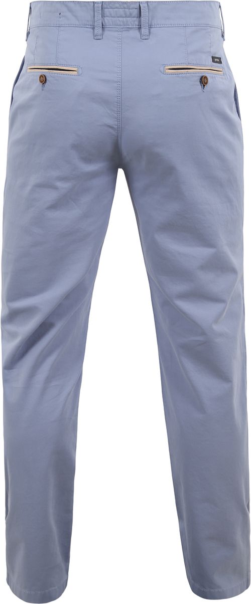 Gardeur Chino Benny 3 Lichtblauw Product / Achterkant