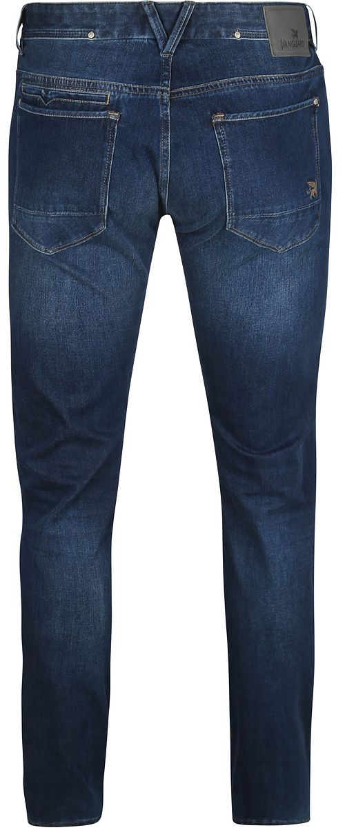 Vanguard V850 Rider Jeans Blått WMB Product / Achterkant