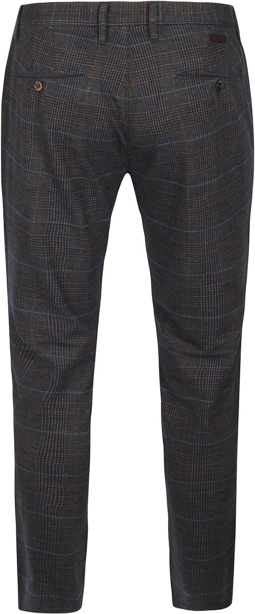 Alberto Chino Rob Melange Bruin Product / Achterkant